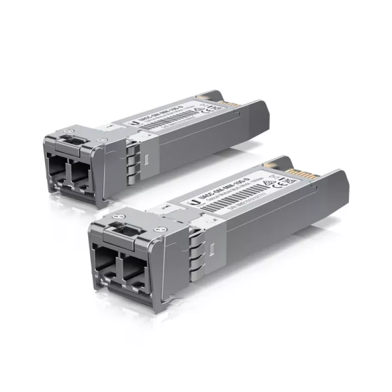 Network transceiver module UBIQUITI UACC-OM-MM-10G-D-2, 10 Gbit/s, multimode 850 nm, LC, pack of 2