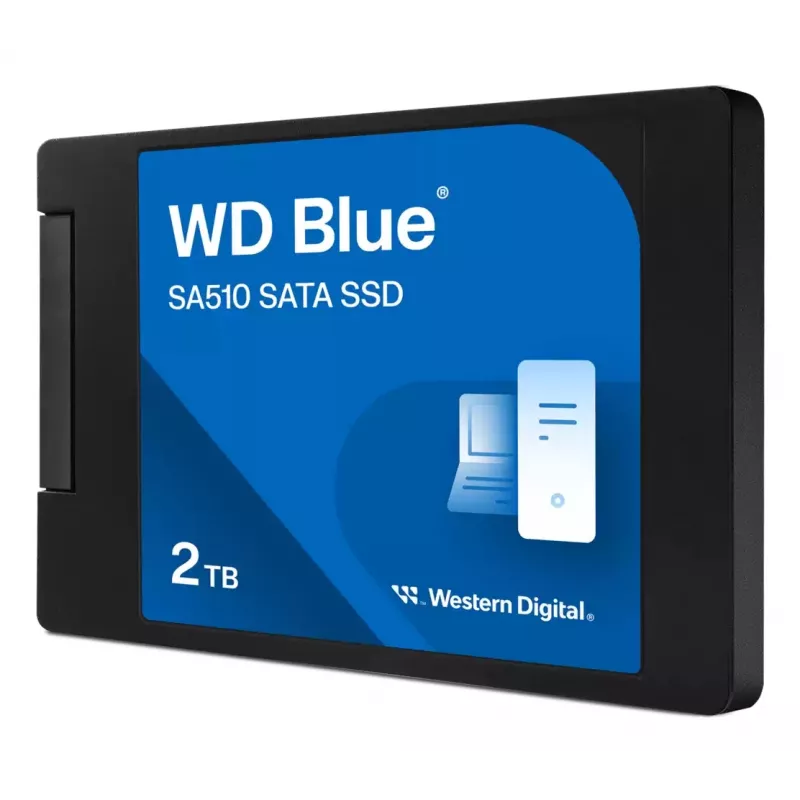 WESTERN DIGITAL SSD - WD Blue SA510 - 2TB - SATA 6Gb/s - 2.5in - 7mm Cased