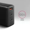 Axagon ACU-DPQ100 PD3.0 & QC 4+ THREE OUTPUTS wall charger 100W