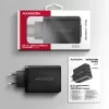Axagon ACU-DPQ100 PD3.0 & QC 4+ THREE OUTPUTS wall charger 100W