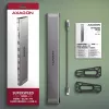 Axagon HMC-10HLS, USB 5Gbps hub, 4x USB-A, HDMI 4k/60Hz, RJ-45, SD/microSD, PD 100W