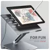 Axagon HMC-STND Multi-port USB-C 5Gbps hub and aluminum stand for laptops. HDMI 4k/60Hz, GLAN, PD and 3 USB-A ports. USB-C cable 60 cm.