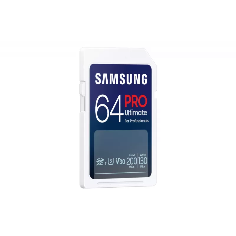 Flash memory Samsung 64 GB SDXC UHS-I Class 3 PRO Ultimate