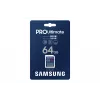 Flash memory Samsung 64 GB SDXC UHS-I Class 3 PRO Ultimate