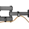 Maclean MC-710N TV wall mount, 37-80 inch, VESA up to 600x400, max 40 kg, Black