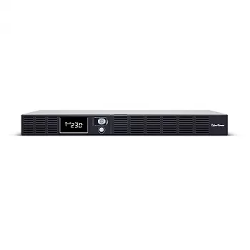 Rackmount Line-Interactive UPS CYBERPOWER OR1500ERM1U — 1.5 kVA / 900 W, 6× C13 outlets, LCD, hot-swap VRLA battery, 1U, silver