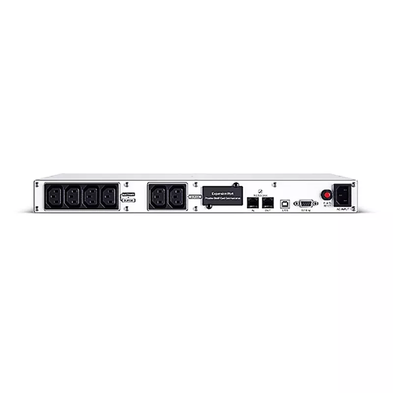 Rackmount Line-Interactive UPS CYBERPOWER OR1500ERM1U — 1.5 kVA / 900 W, 6× C13 outlets, LCD, hot-swap VRLA battery, 1U, silver