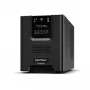 Uninterruptible Power Supply CYBERPOWER PR1000ELCD — 1 kVA (900 W), Line-Interactive, Pure Sine, 8× C13 outlets, LCD, Hot-swap battery