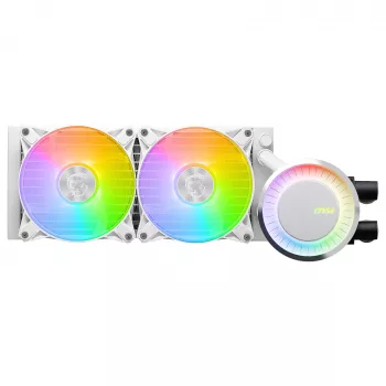 MSI MAG Coreliquid E240 WHITE Motherboard, Processor Liquid cooling kit 12 cm
