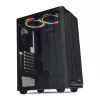 PC Case IBOX CETUS 906 Midi Tower Black — ATX/mATX, 460×210×350 mm, 29 cm GPU, 7 drives, RGB fans