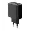 GEMBIRD USB Fast Charger - Type A & C 2-Port 20W - Black