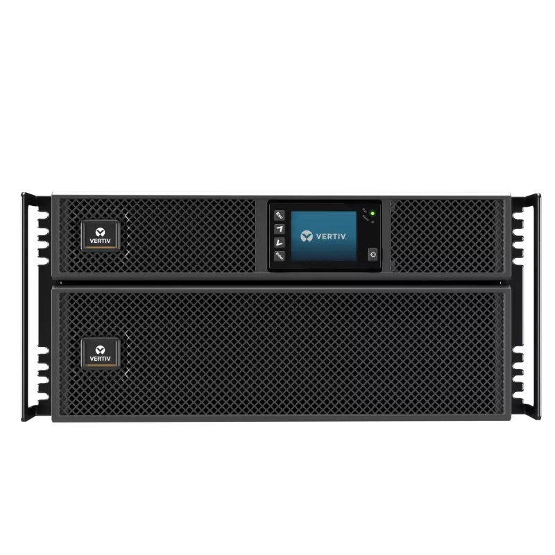 Vertiv Liebert GXT5 Double Online Conversion UPS -5000VA/5000W| 230V| With Rackmount Kit and Intellislot RDU101 Communication Card| GXT5-5000IRT5UXLN