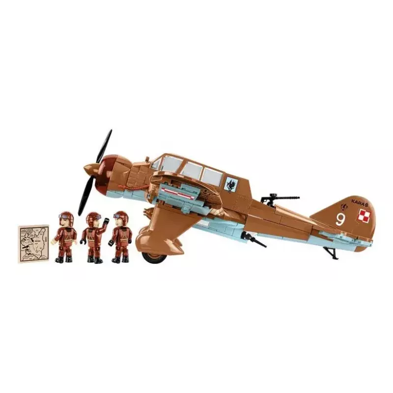 Building set Cobi PZL.23 Karaś 586 pieces