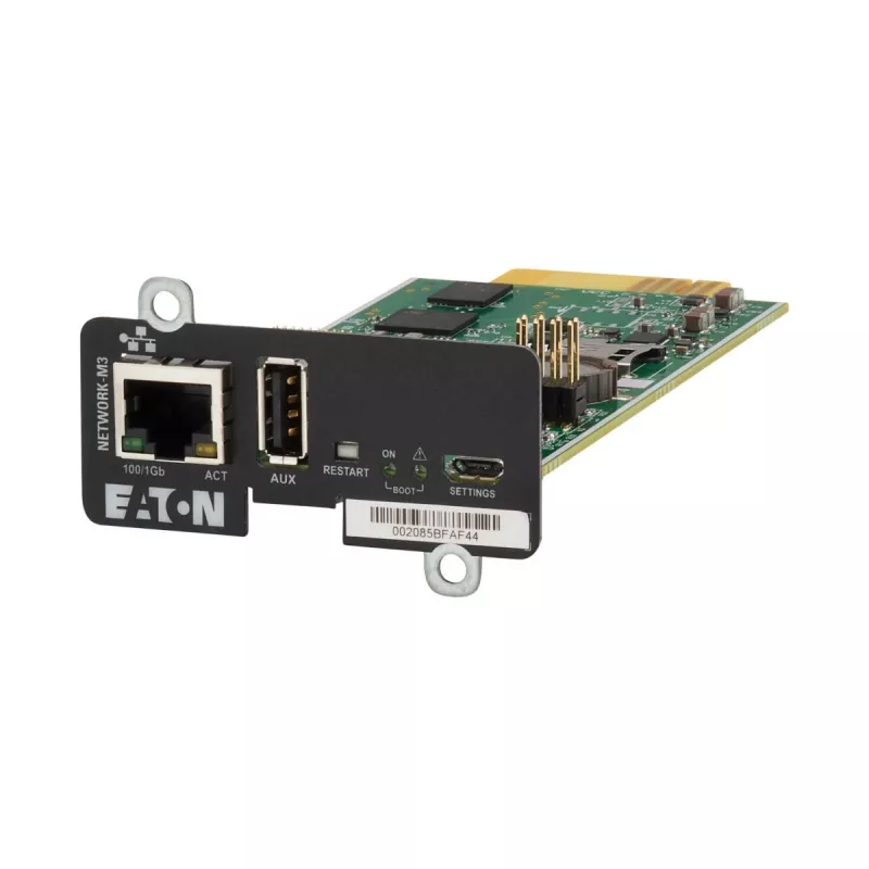 Eaton Gigabit Network Card M3 (NETWORK-M3) - Cybersecure UPS Management Card
