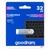 USB flash drive GOODRAM UNO3-0320S0R11 32 GB, USB Type-A, USB 3.2 Gen 1, metal capless silver