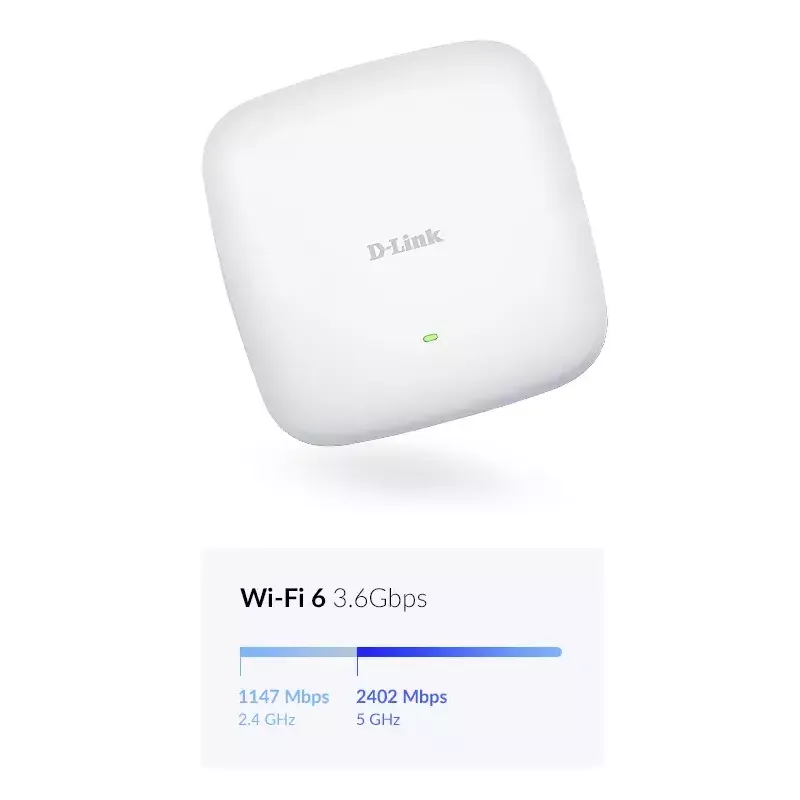 D-Link AX3600 Wi-Fi 6 Dual-Band PoE Access Point