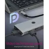 ICY BOX IB-DK4061-CPD Wired USB 3.2 Gen 1 (3.1 Gen 1) Type-C Grey
