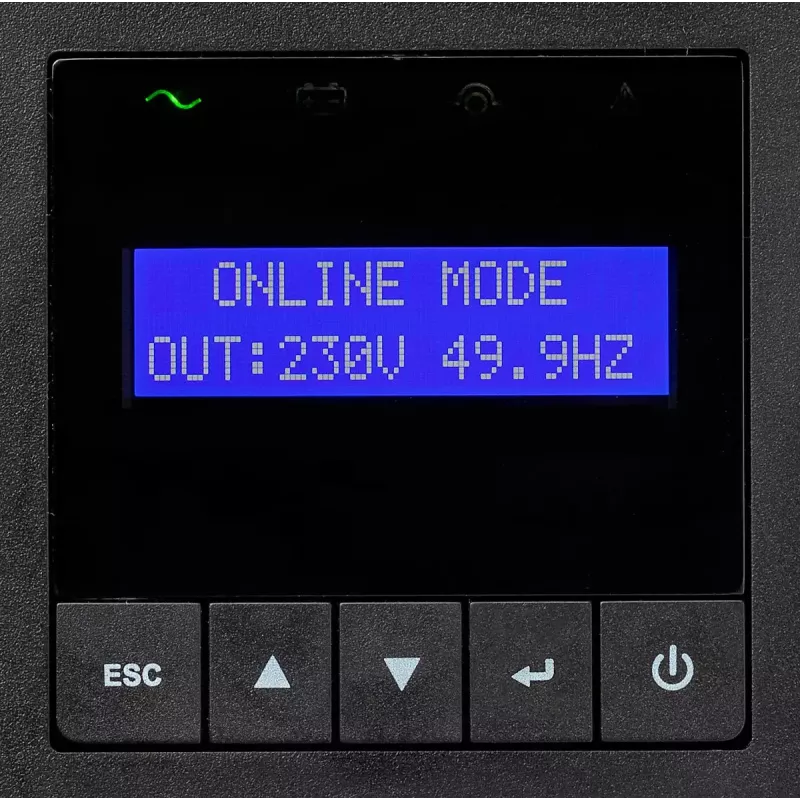 Uninterruptible Power Supply EATON 9E1000IR double-conversion 1 kVA 900 W 4 AC outlets