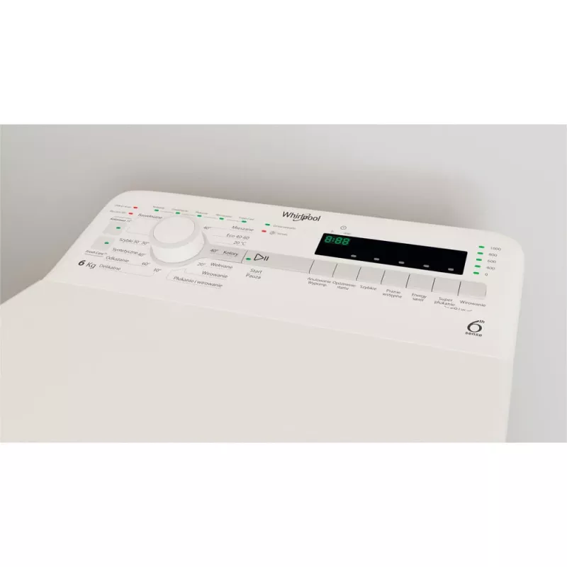 Whirlpool NTDLR 6040S PL/N washing machine Top-load 6 kg 951 RPM White