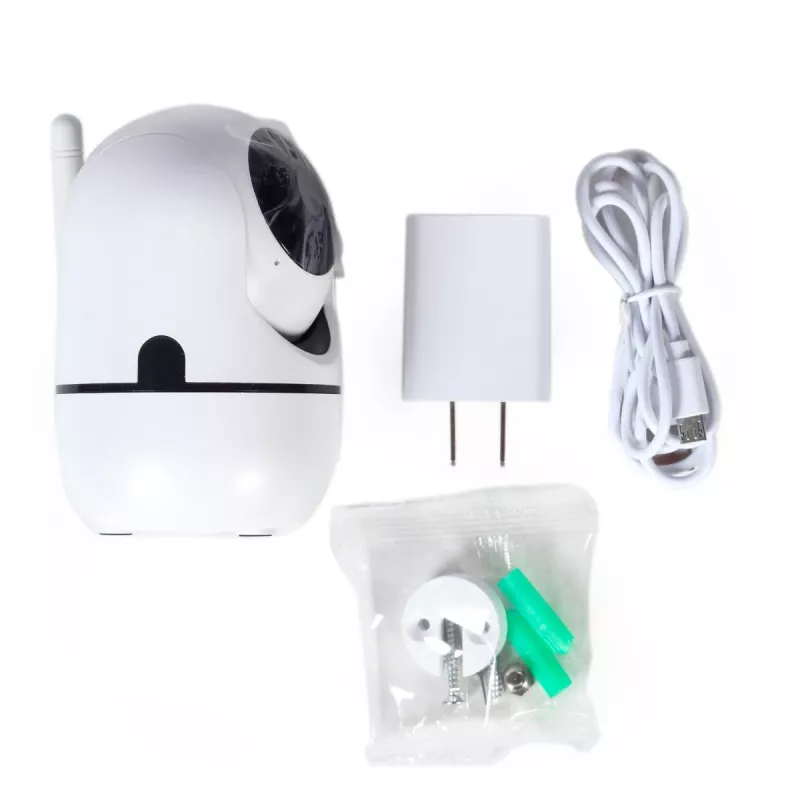 GEMBIRD Rotating FHD Wi-Fi Camera, White