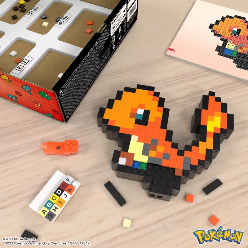 MEGA Pokémon Showcase Charmander, 13 yr(s), Plastic, 484 g