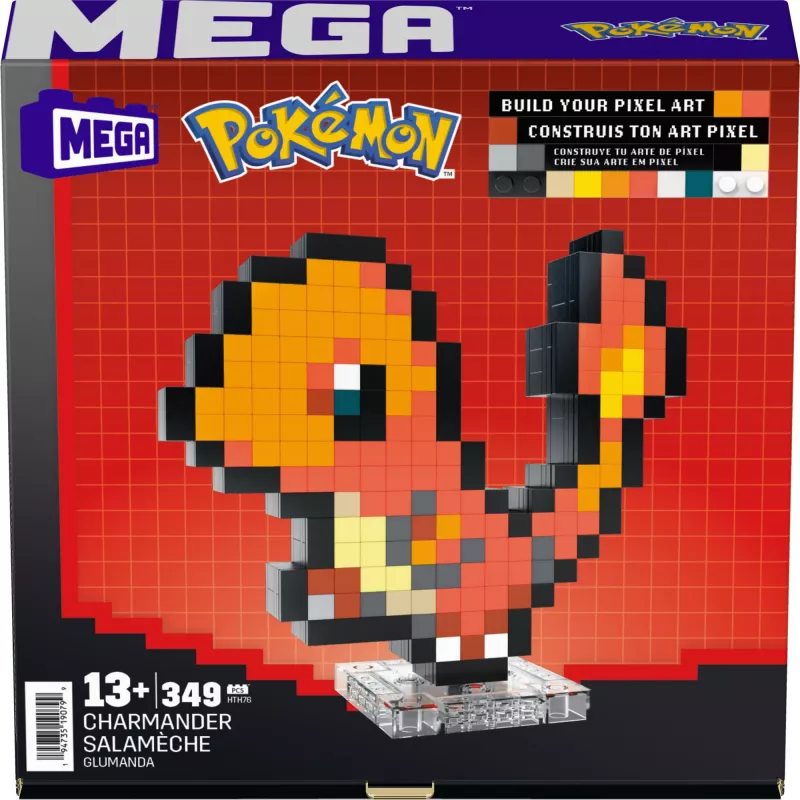 MEGA Pokémon Showcase Charmander, 13 yr(s), Plastic, 484 g