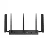 TP-Link Omada 4G+ Cat6 AX3000 Gigabit VPN Router, Wi-Fi 6 (802.11ax), Dual-band (2.4 GHz / 5 GHz), Ethernet LAN, 4G, Black, Desktop/pole router