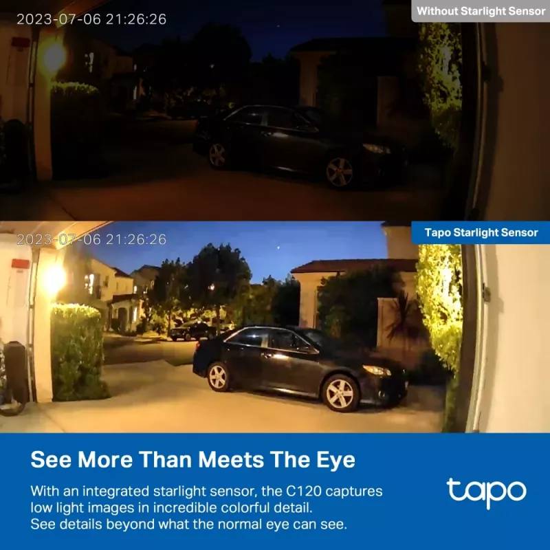 IP security camera TP-Link Tapo C120 Indoor/Outdoor