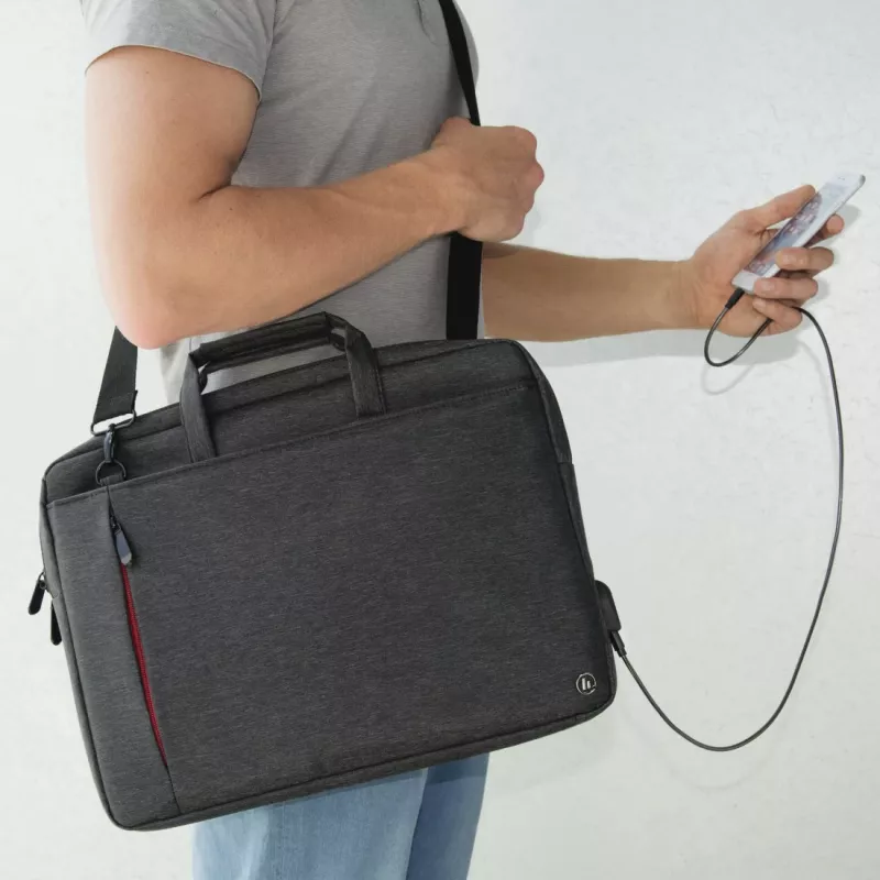 Hama Manchester 33.8 cm (13.3 inch) Briefcase Black