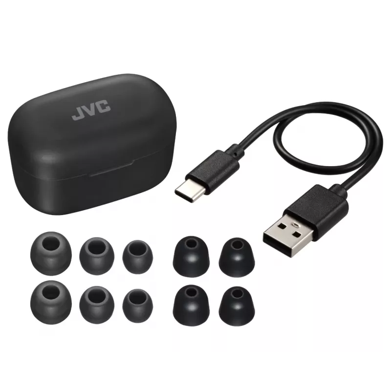 JVC HA-A25T Headset True Wireless Stereo (TWS) In-ear Calls/Music Bluetooth Black