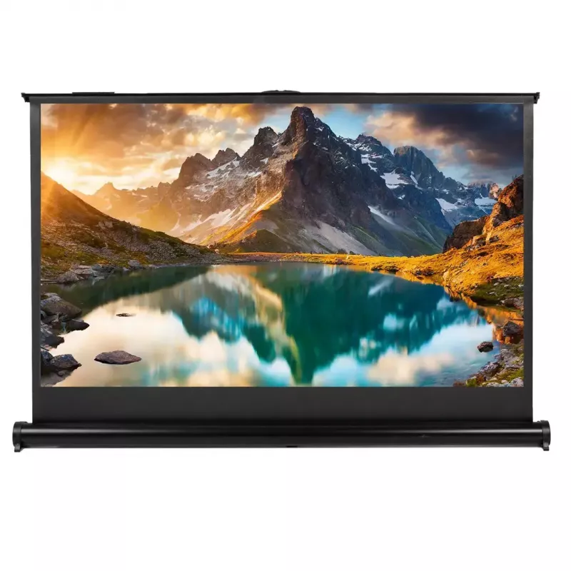 Portable projection screen MACLEAN MC-962 40 inch 16:9 freestanding matt white