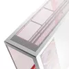 PC Case MODECOM Volcano SPACE APEX ARGB MIDI Tower White — steel, side window, ARGB fans, USB-C