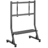 Floor stand TECHLY 366983 for 45–90 inch TVs, black, steel, height 1026–1126 mm, max VESA 800x400, load 60 kg