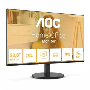 AOC 24B3HA2 computer monitor 60.5 cm (23.8 inch) 1920 x 1080 pixels Full HD LED Black