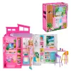 Barbie Getaway Doll House with Doll, 4 Play Areas and 11 Decor Accessories