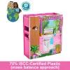 Barbie Getaway Doll House with Doll, 4 Play Areas and 11 Decor Accessories