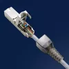 RJ45 toolless plug QOLTEC 54540 CAT6 STP for shielded Ethernet cables