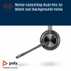 HP Poly Voyager 4320 USB-C Headset +BT700 dongle, Wireless, Office/Call center, Headset, Black