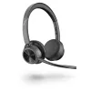 HP Poly Voyager 4320 USB-C Headset +BT700 dongle, Wireless, Office/Call center, Headset, Black