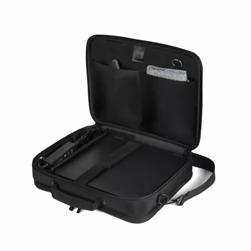 DICOTA Eco Multi Core - 13-14.1in Notebook Bag - Black / 300d 100% Recycled Pet Polyester