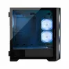 PC case MODECOM Horizon ARGB FLOW MIDI Black — E-ATX support, tempered glass, ARGB, USB-C, max GPU 400 mm