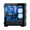 PC case MODECOM Horizon ARGB FLOW MIDI Black — E-ATX support, tempered glass, ARGB, USB-C, max GPU 400 mm