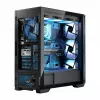 PC case MODECOM Horizon ARGB FLOW MIDI Black — E-ATX support, tempered glass, ARGB, USB-C, max GPU 400 mm