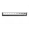 DIGITUS Modular Patch Panel, shielded 24-port, Blank, 1U, Rack Mount, color black transparent label fields