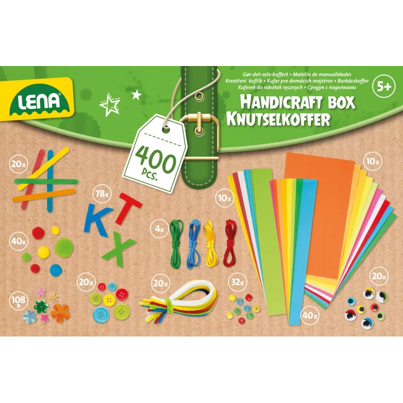 Children's craft kit Lena SM42713 Multicolour for ages 5 and up