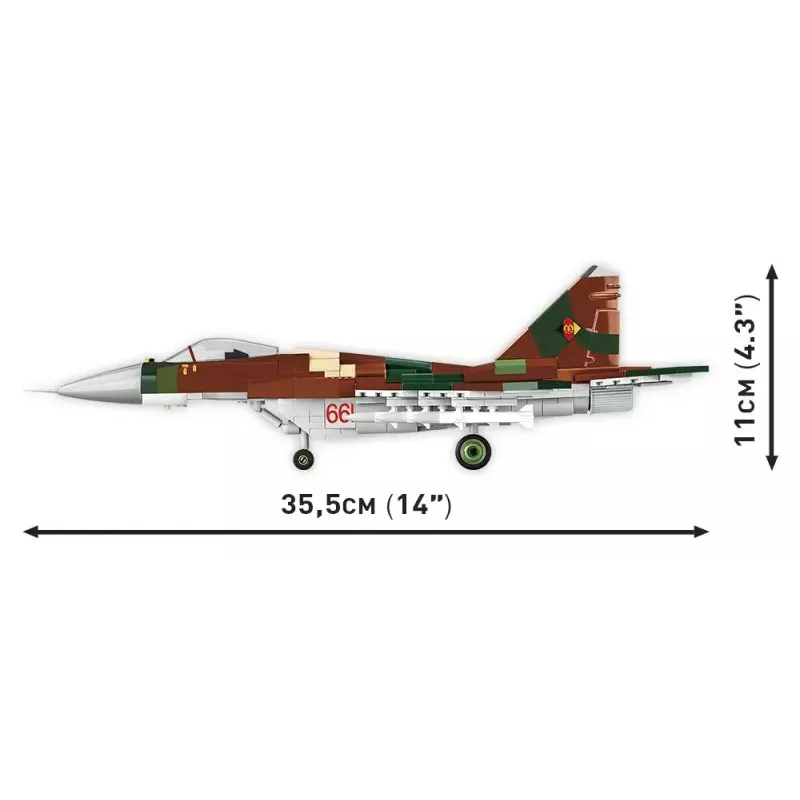 Construction toy Cobi MiG-29 East Germany 5851 — 300 pieces set