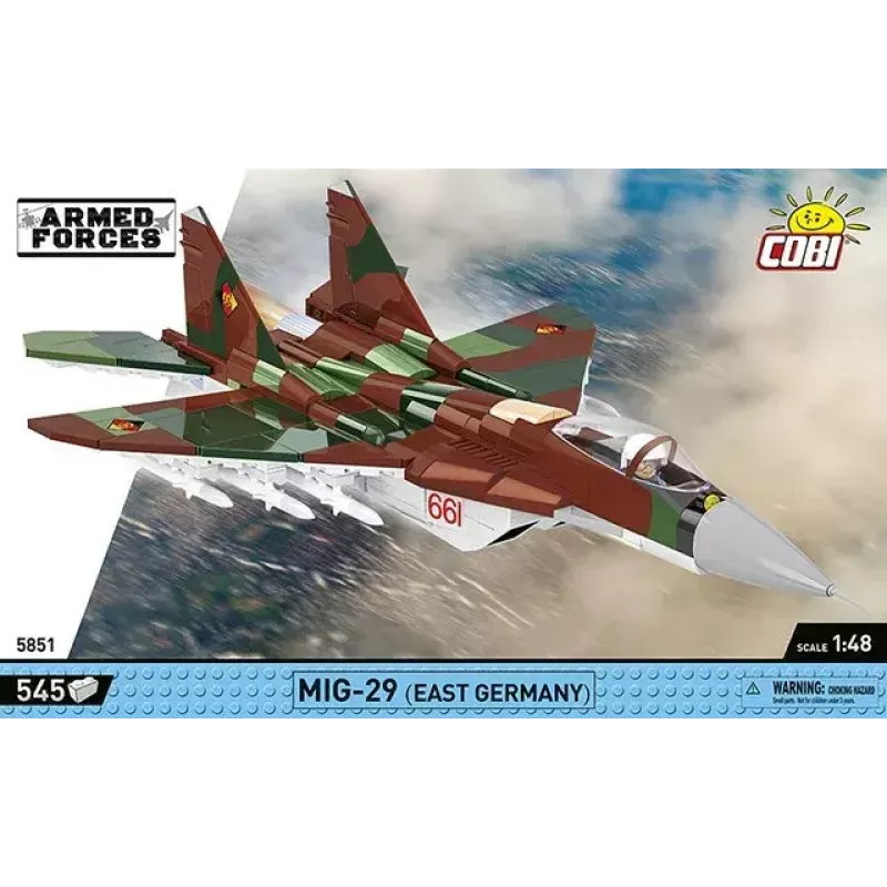 Construction toy Cobi MiG-29 East Germany 5851 — 300 pieces set