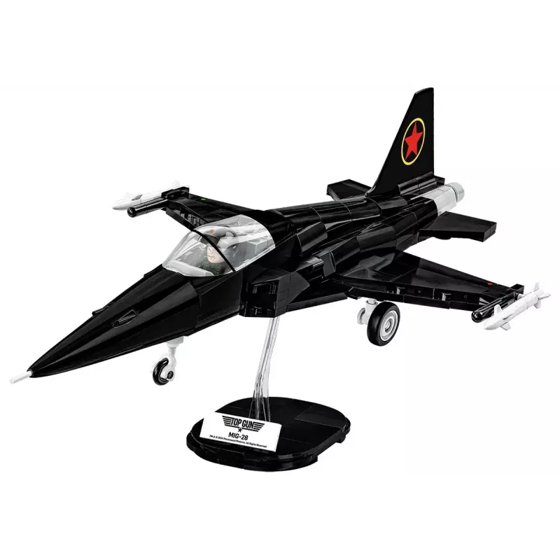 Building set Cobi Top Gun MiG-28 5859 1:48 scale model kit, collectible brick set