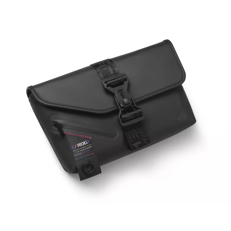 ASUS ROG SLASH Sling Bag 2.0 Polyester, Polyurethane (PU), Thermoplastic polyurethane (TPU) Black, Blue, Pink Unisex Shoulder bag