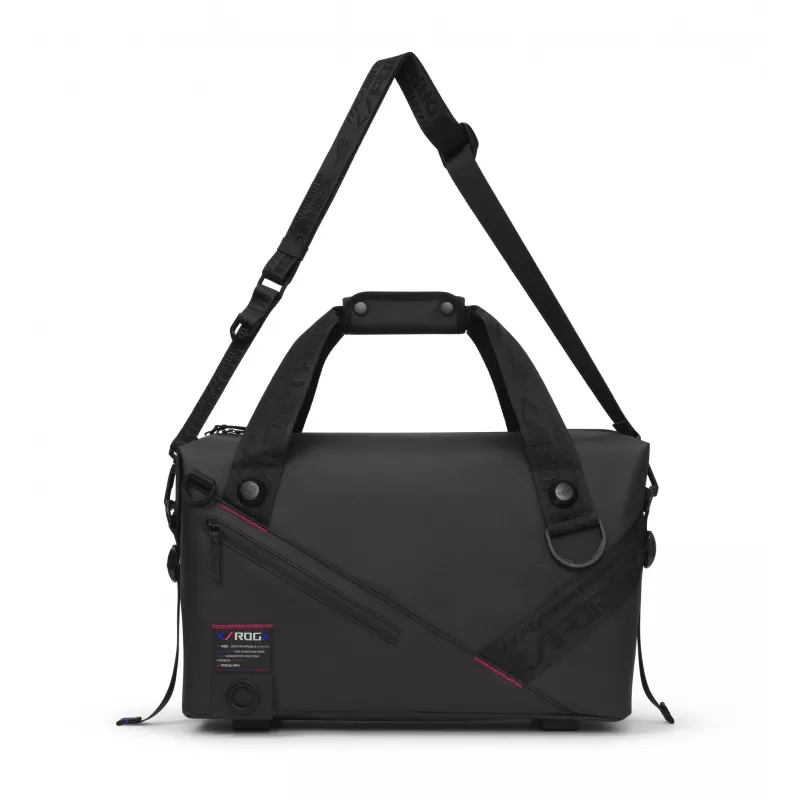 ASUS ROG SLASH Duffle Bag Polyester, Polyurethane (PU), Thermoplastic polyurethane (TPU) Black Man Handbag